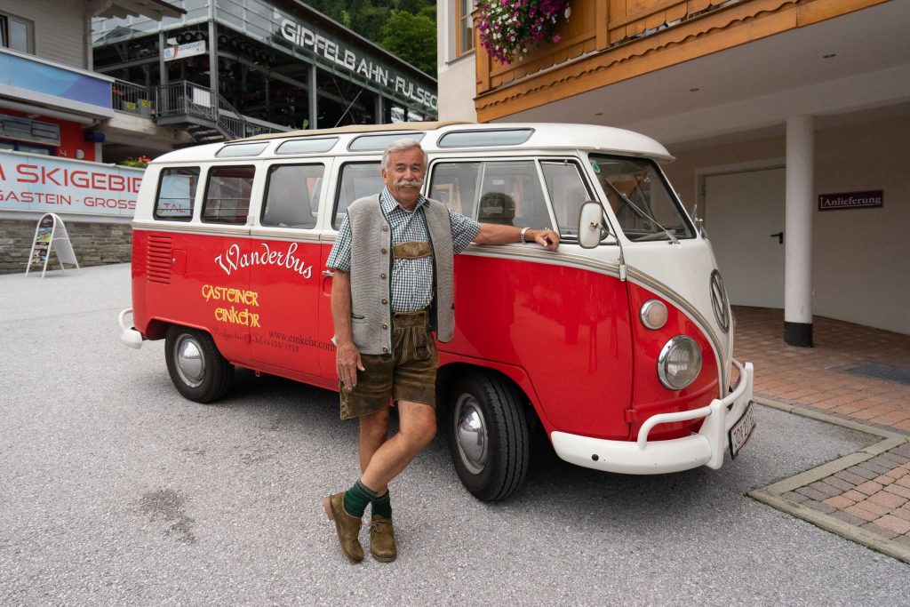 Seniorchef August "Gustl" Fanksteiner vom Hotel Gasteiner Einkehr