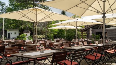 Dorf Schönleitn Terasse