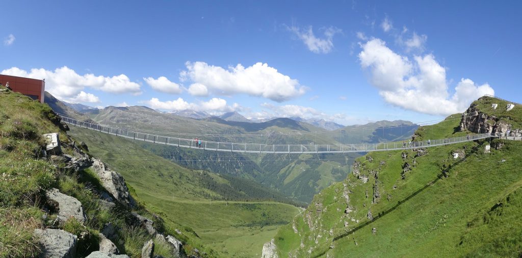 Hängebrücke am Stubnerkogel