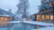 Taubers Vitalhotel Winter Pool