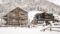 Der Jaufentalerhof bedeckt vom Schnee© Hannes Niederkofler