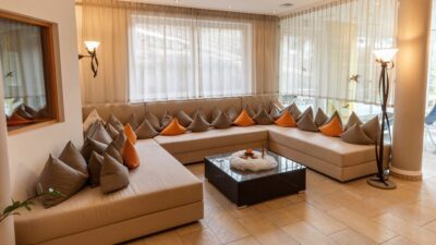 Das Wanderhotel Marica in Südtirol überzeugt mit stilvollem Ambiente.© Gabriel Eisath