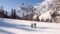 Schneeschuhwandern in Tirol, Skitouren im Naturpark Karwendel, Winterwandern Achenkirch. Komm zum Wanderhotel Kristall!© TVB Achensee