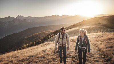 Wandern am Kronplatz bzw. Wandern in Südtirol mit Basislager Tauber's Bio Vitalhotel.© IDM Südtirol - Manuel Kottersteger