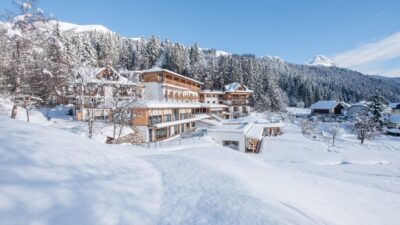 der daberer.das biohotel im Winterwunderland im Gailtal in Kärnten.