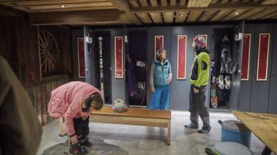 Glemmtalerhof Umkleidekabine