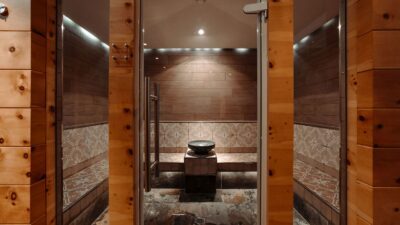 Sauna im Wanderhotel Alte Post ©Matthias Warter - Wanderhotel Alte Post