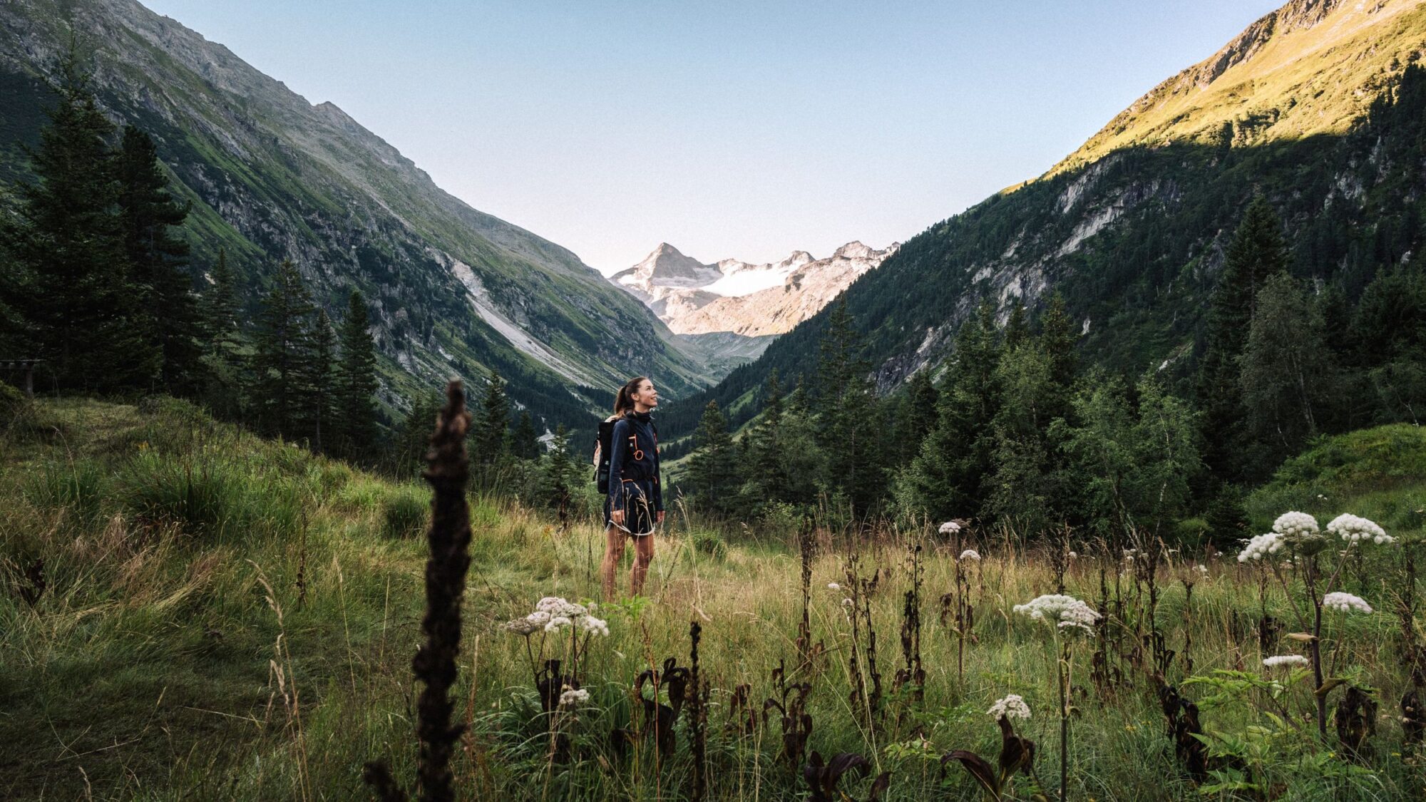 Wanderer im Nationalpark Hohe Tauern ©Wildkogel Arena Wanderer im Nationalpark Hohe Tauern ©Wildkogel Arena