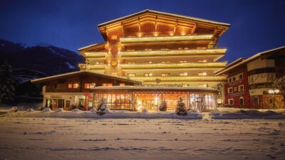 Hotelansicht vom Hotel Glemmtalerhof©Hotel Glemmtalerhof