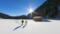 Suedtirol, Ultental, Winter, in der Naehe von Steinrast, Schneeschuh wandern,