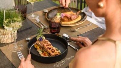 Hervorragende Küche verspricht das Wanderhotel Gasteiner Einkehr - traditionelle österreichische Gerichte inklusive.© Aktivhotel Gasteiner Einkehr