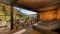 Ruheraum mit Panoramaaussicht im Wellnessurlaub in Gastein. Das Wanderhotel Gasteiner Einkehr lädt zum Innehalten ein.© Akitvhotel Gasteiner Einkehr