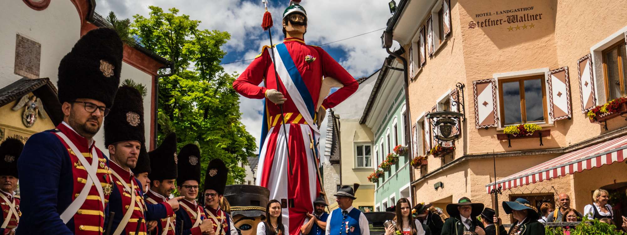 Traditioneller Samsonumzug