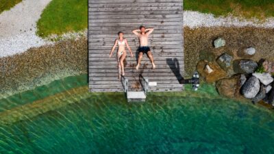 Wanderhotel Kirchner Schwimmteich©David Innerhofer