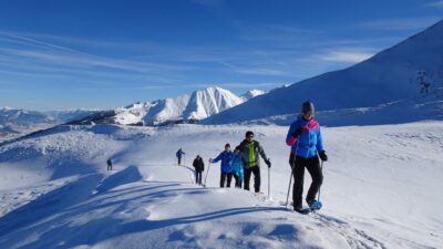 Schneeschuhwandern im Nationalpark Hohe Tauern mit dem Wanderhotel Kirchner macht Spaß.© Huber Fotografie - Wanderhotel Kirchner
