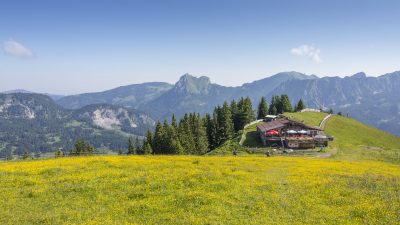 Lumberger Hof Blick vom NeunerkoepfleBlick vom Neunerköpfle