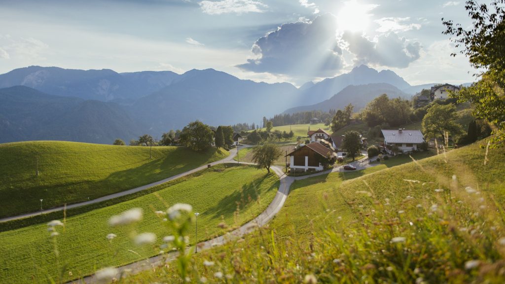 Blick vom Landhof Irschen aus