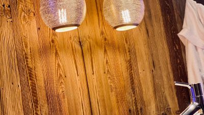 Besondere Lampe im Waltershof