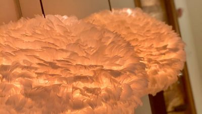 Besondere Lampe im Waltershof