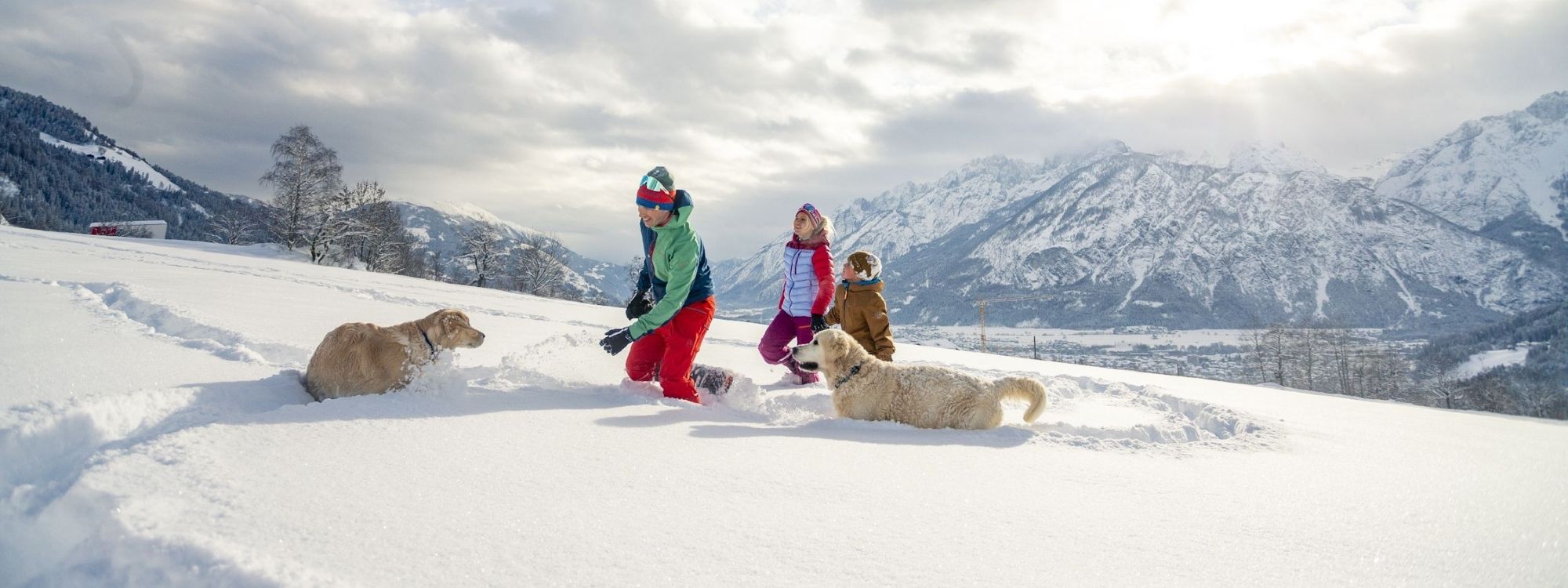 Wanderhotels Winterwandern mit Hund