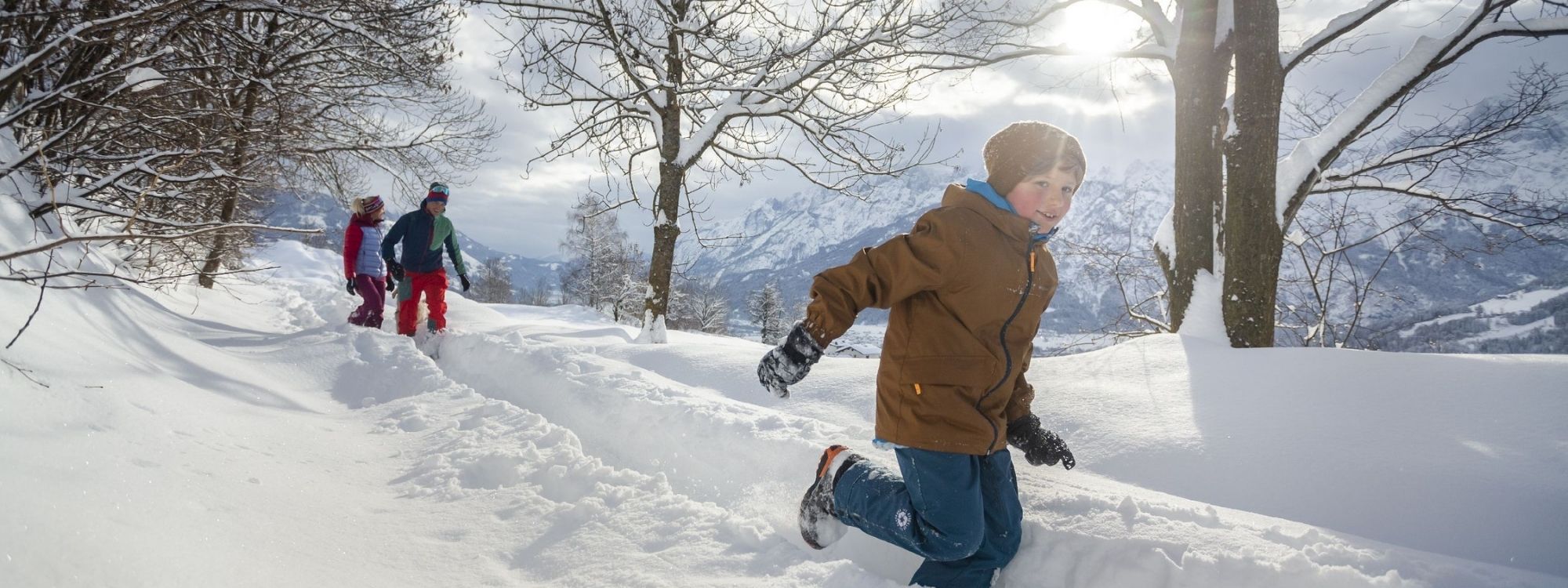 Wanderhotels Winterwandern mit Kindern