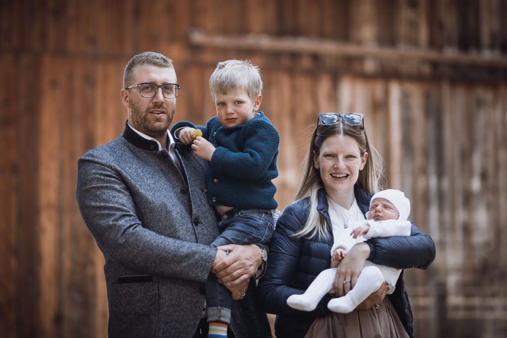 Familie Messner vom Vierbrunnenhof