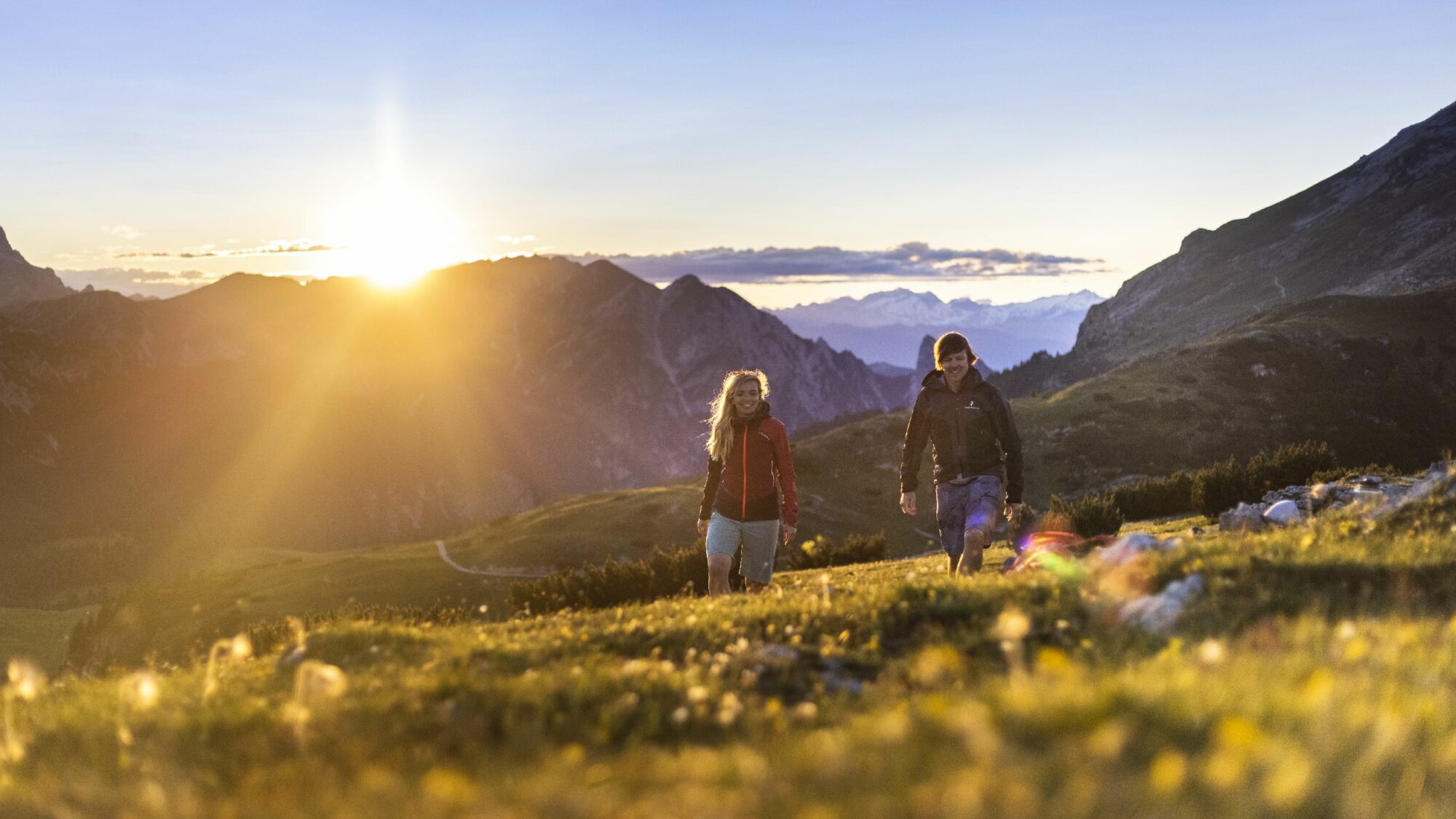 Wandern Sonnenaufgang