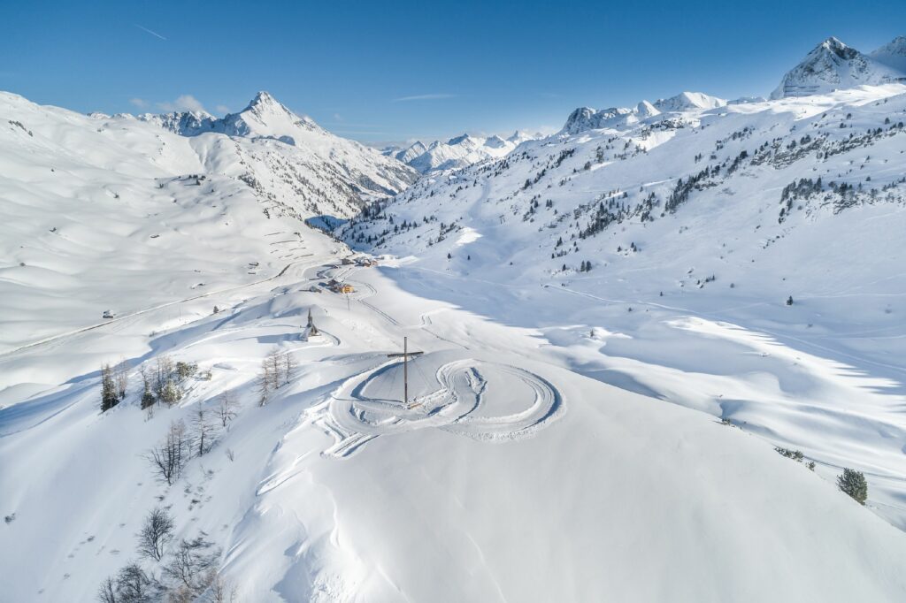 Jägeralpe Winterlandschaft