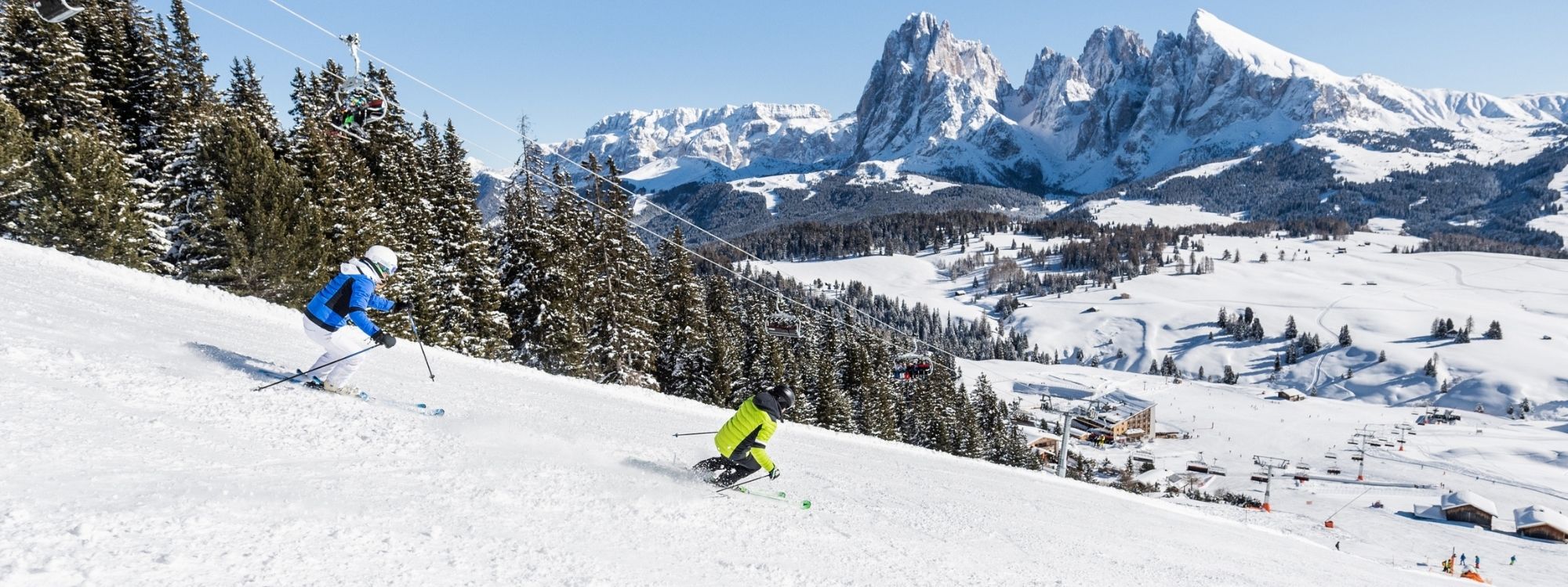 Skifahren mit Guide