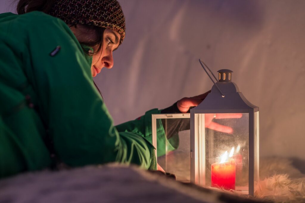 Drumlerhof Übernachtung im Iglu