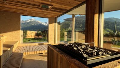 In der Sauna des Böglerhofs kann man Alltagssorgen vergessen.© Böglerhof