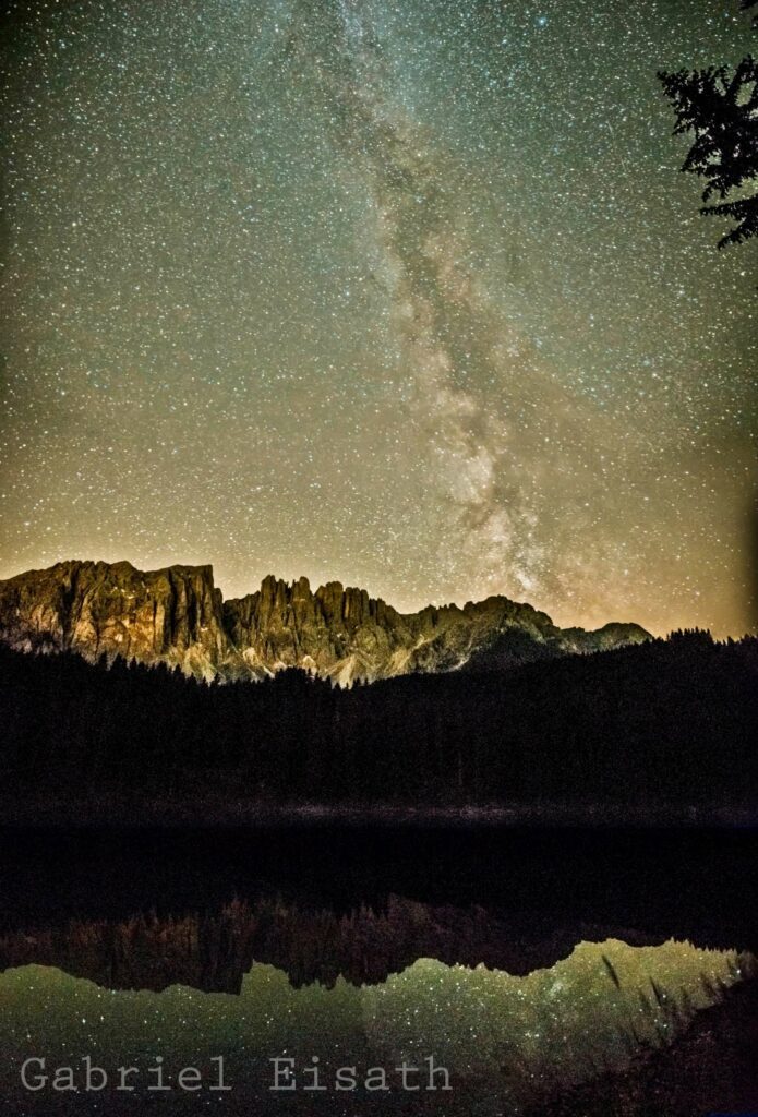 Hotel Marica - Karersee bei Nacht