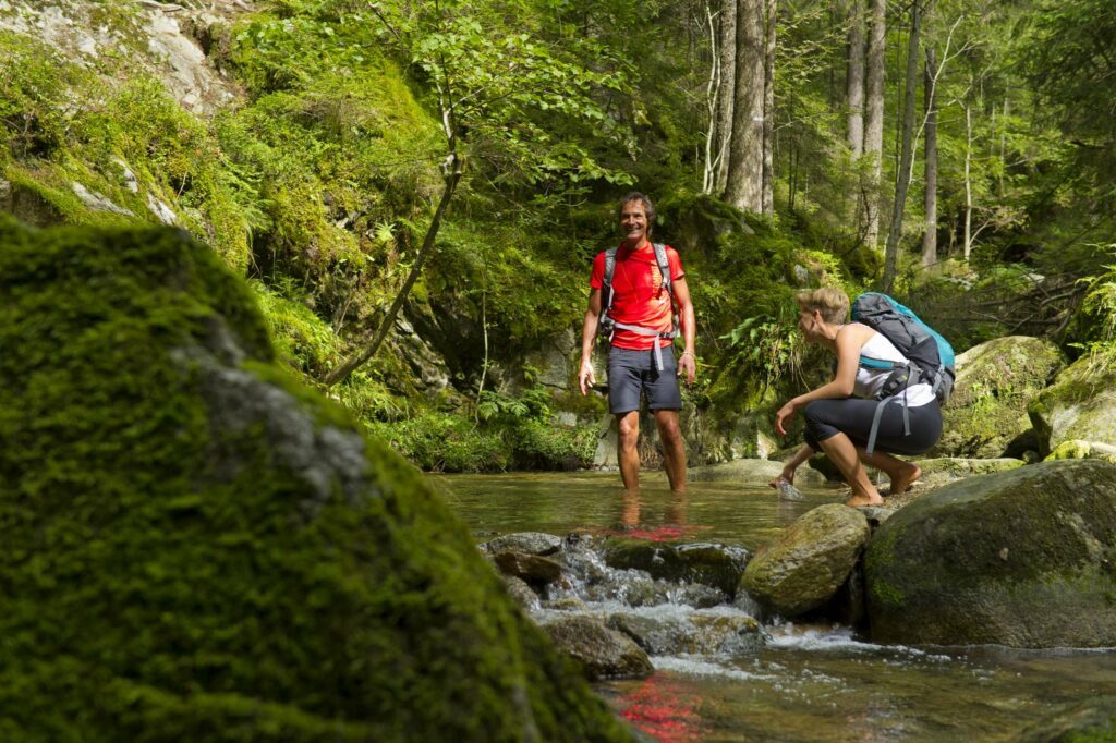 Wandern in den Bergen