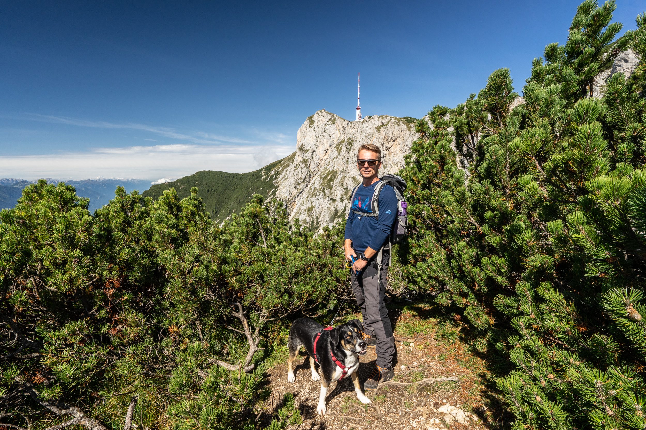 Wanderführer Ule mit seinem Hund