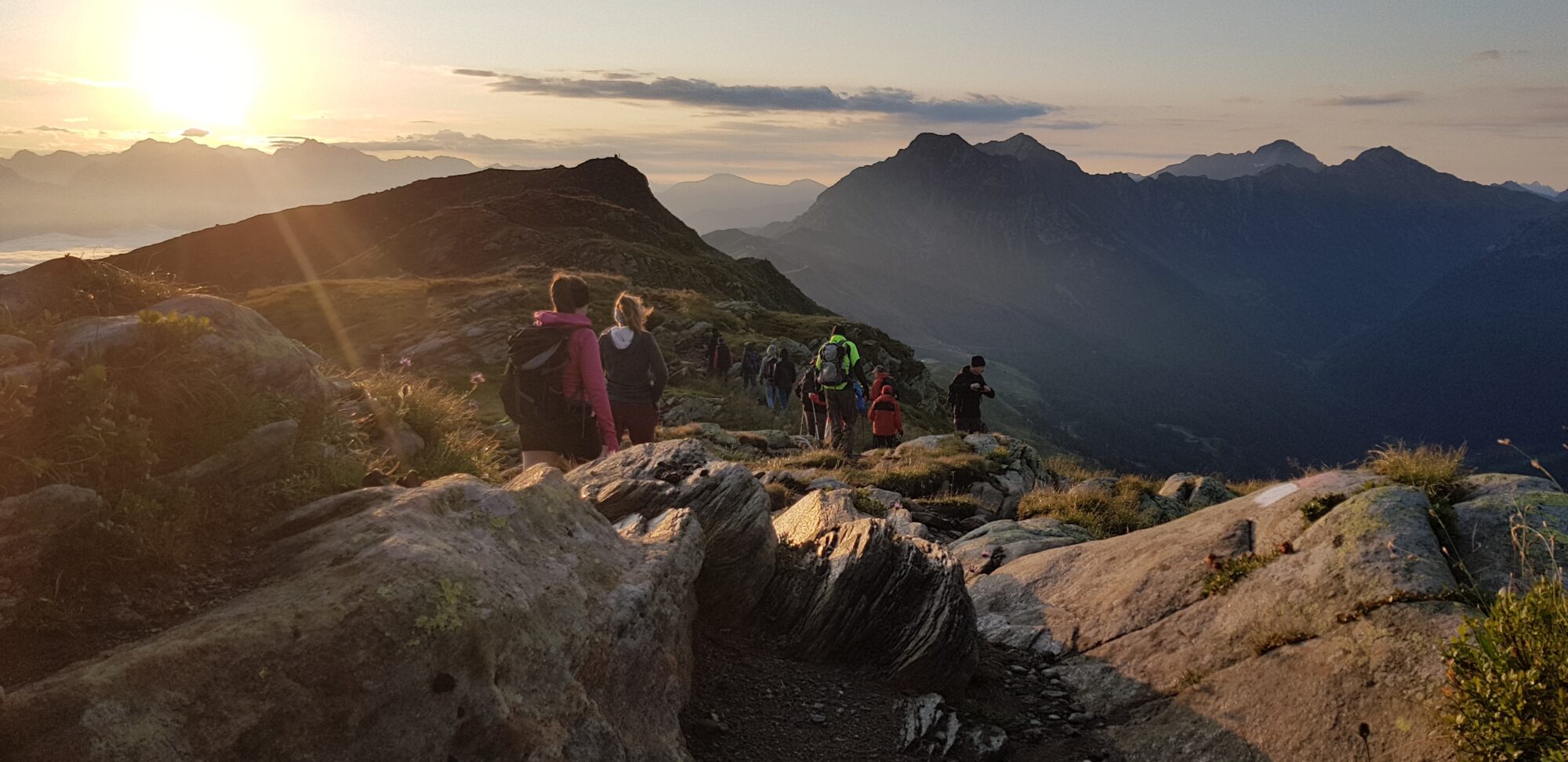 Sonnenaufgangs-Wanderung im Meraner Land