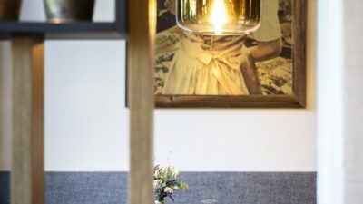 Restaurant Frühstückstisch gedeckt im Pongauerhof Flachau(c)Pongauerhof