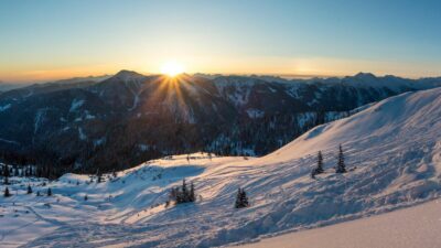 Winterurlaub in Flachau kann sich sehen lassen. Wie wäre das Wanderhotel Pongauerhof als Basecamp?© Flachau Tourismus