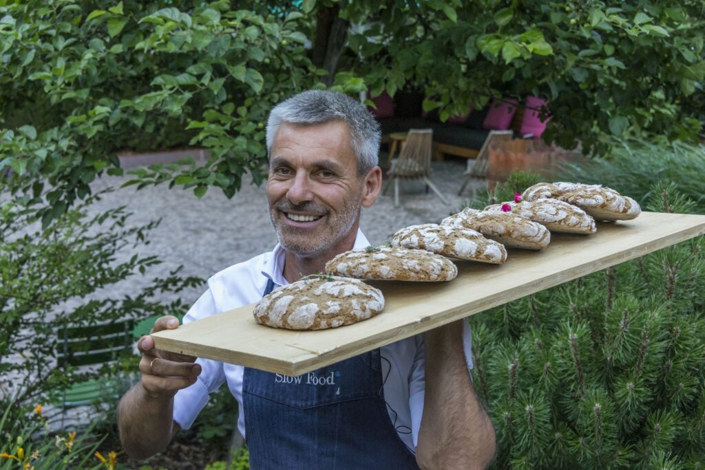 Brotbacken im Drumlerhof