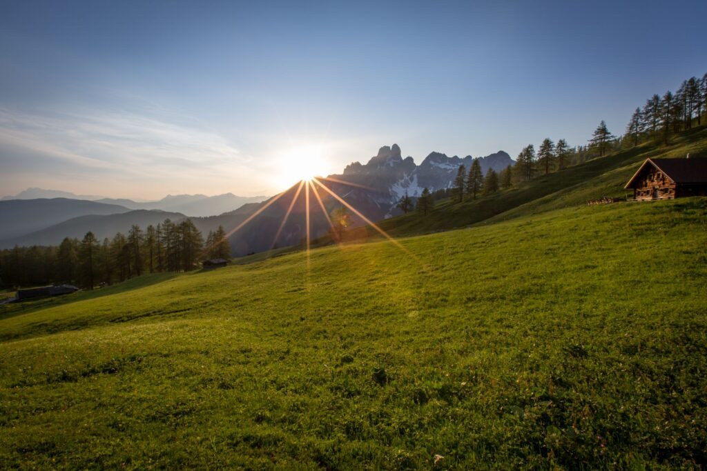 Landschaft im Salzburger Land