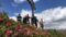 Wanderung auf ein Gipfelkreuz darunter Alpenrosen(c)Girtler Dunja