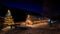 Stimmerungsvolle Lichter im Winter am Katschberger Adventweg in der Abenddämmerung©Tourismusregion Katschberg-Rennweg