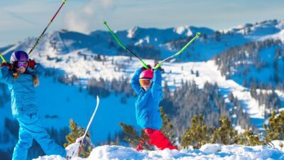 Im Skigebiet Gastein erfreuen sich Groß und Klein an tollen Pisten.© Aktivhotel Gasteiner Einkehr