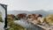 Das Wanderhotels Natur- und Wellnesshotel Höflehner mit dem Naturbadeteich in der Morgendämmerung© CMVisuals