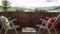 Die Aussicht vom Balkon des Zimmers im Wanderhotel Active Hotel Diana ist auf das Schlern-Massiv gerichtet.© Helmuth Rier