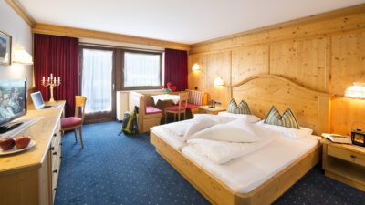 Darf es ein Zimmer mit Bergblick sein? Im Active Hotel Diana ist das Standard.