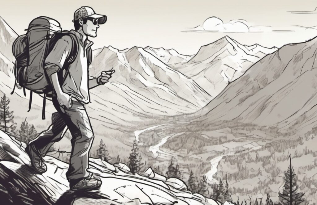Der Ausrüstungsfetischist als einer der nervigsten Wandertypen beim Wanderurlaub in Österreich