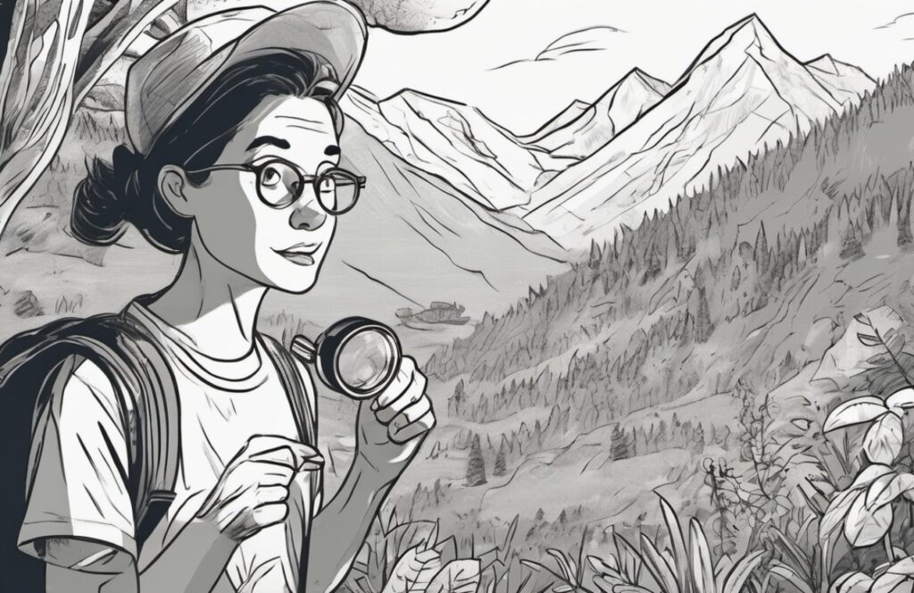 Die Hobbybiologin als einer der nervigsten Wandertypen beim Wanderurlaub in Südtirol