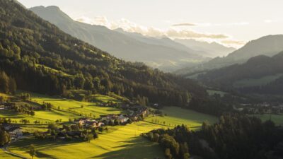 Das Salzburger Land verzaubert mit schönen Sonnenuntergängen© Oczlon