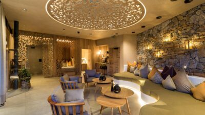 Das Aktivhotel Alpenhotel hat ein fantastisches Interieur.© Oczlon