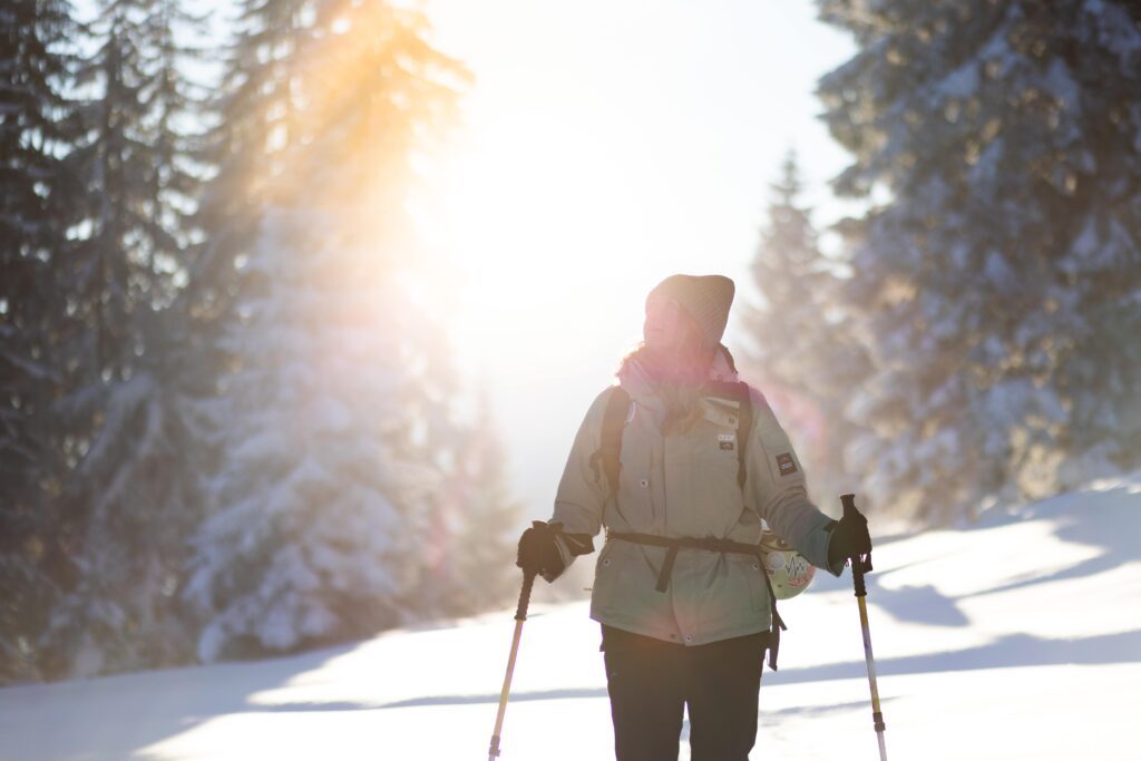 Schneeschuhwanderungen sind im Wanderhotel Lumberger Hof in Tirol hoch im Kurs.